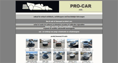 Desktop Screenshot of pro-cars.be